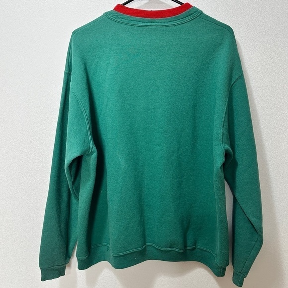 Vintage 90s Top Stitch by Morning Sun Sweatshirt Plus Size 1X Snowman Christmas - Picture 2 of 7